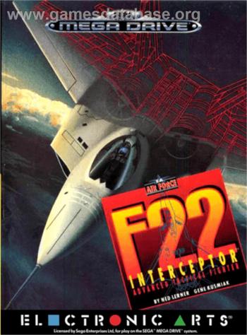 Cover F-22 Interceptor for Genesis - Mega Drive